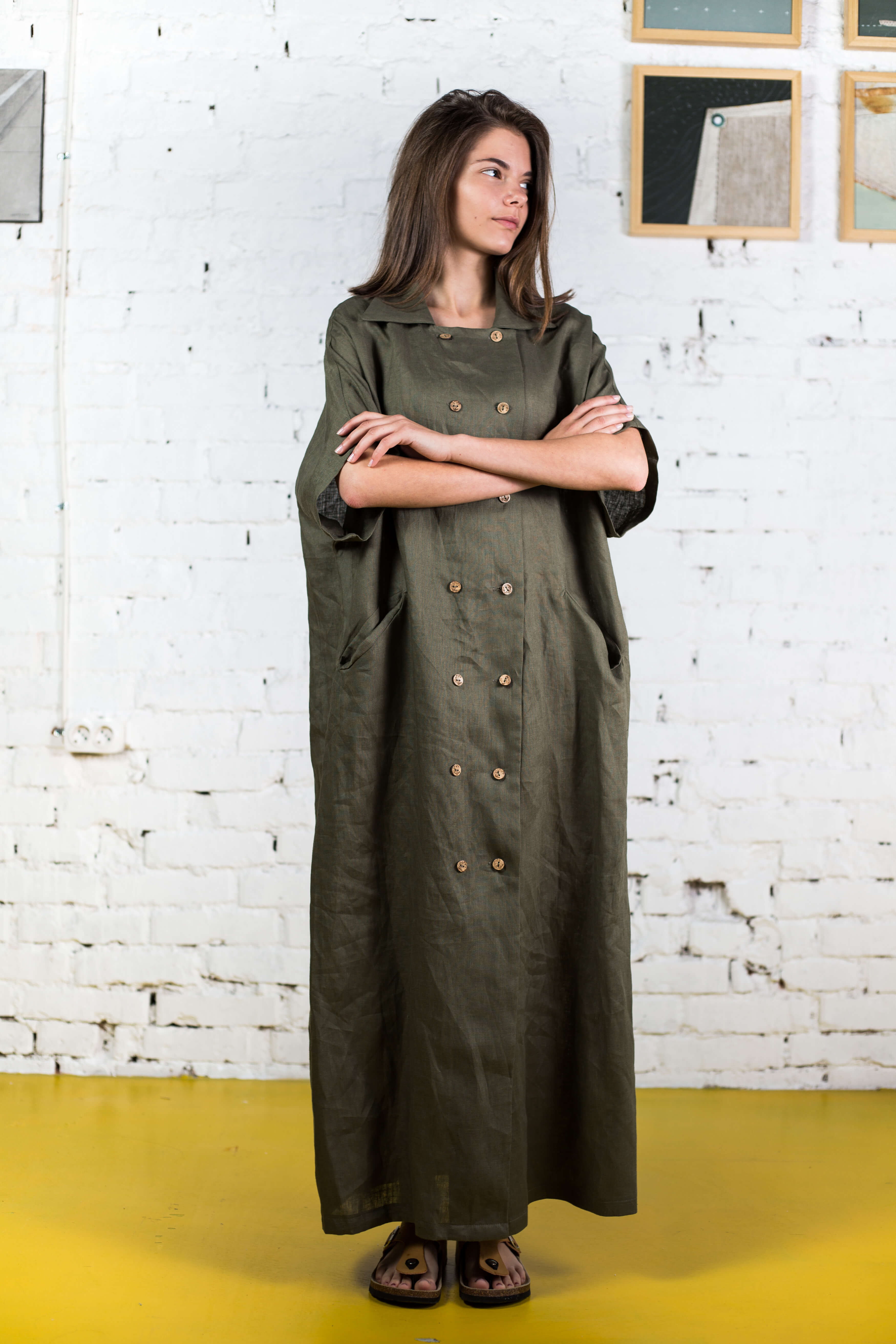 Linen Maxi Dress OLIVIA Linen Fairytales Linen Maxi Dress OLIVIA Linen Fairytales