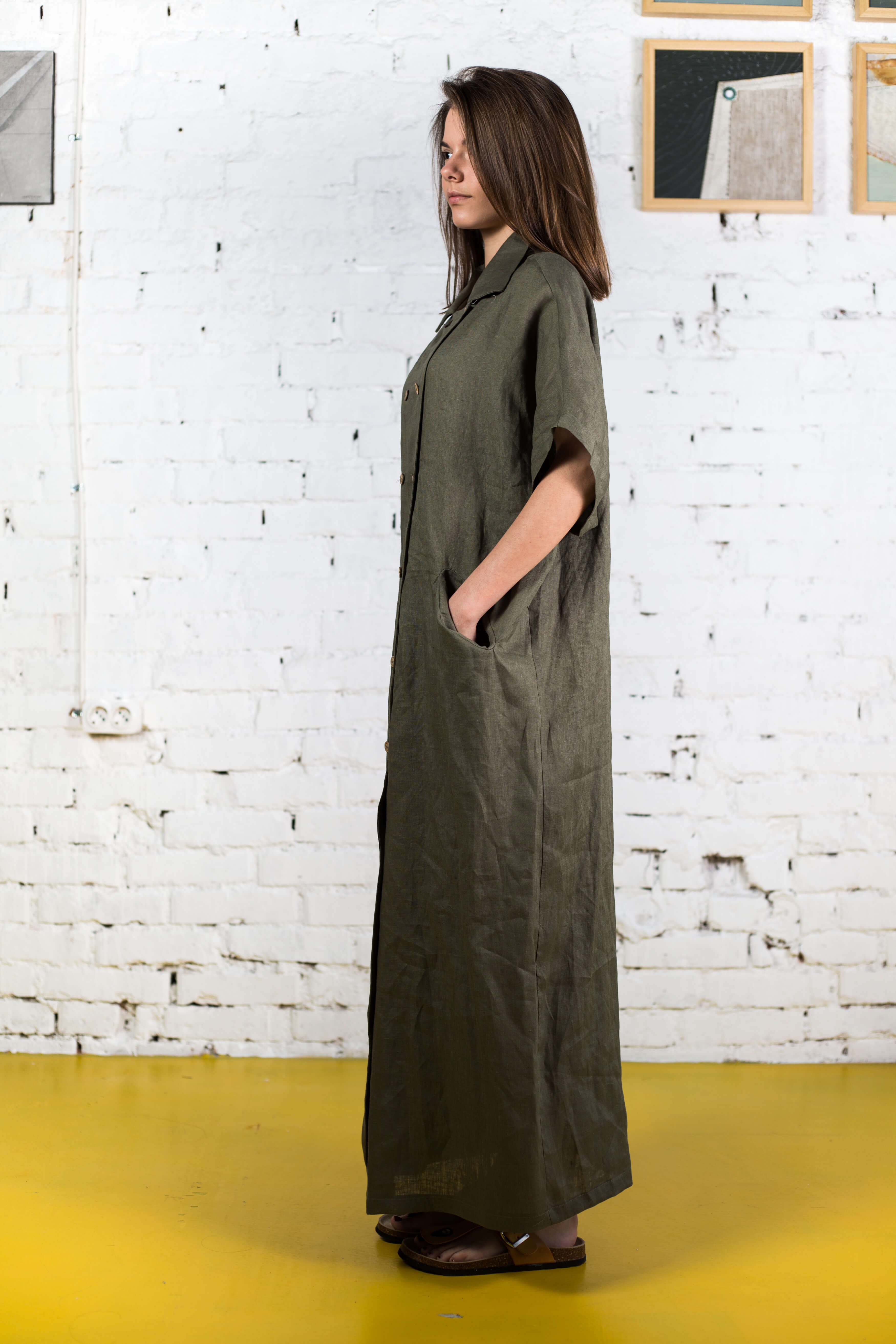 Linen Maxi Dress OLIVIA Linen Fairytales Linen Maxi Dress OLIVIA Linen Fairytales